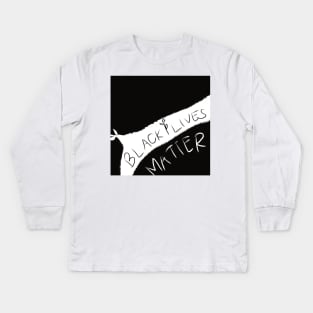 SPECIAL COLLECTION: BLACK LIVES MATTER 008 Kids Long Sleeve T-Shirt